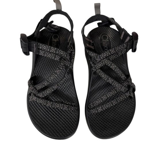 Chaco Kids Adjustable Strappy Athletic Sandals Black Size 2 - Picture 5 of 6